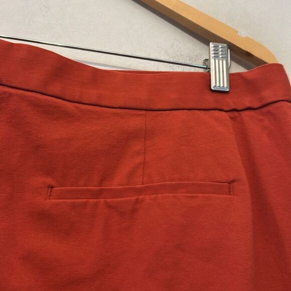 Banana Republic Burnt Orange High Rise Slim Ankle pants Size 16
EUC - Picture 5 of 7